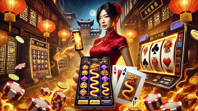 หน้าจอเกมสล็อตหลากหลายธีมของ bng55